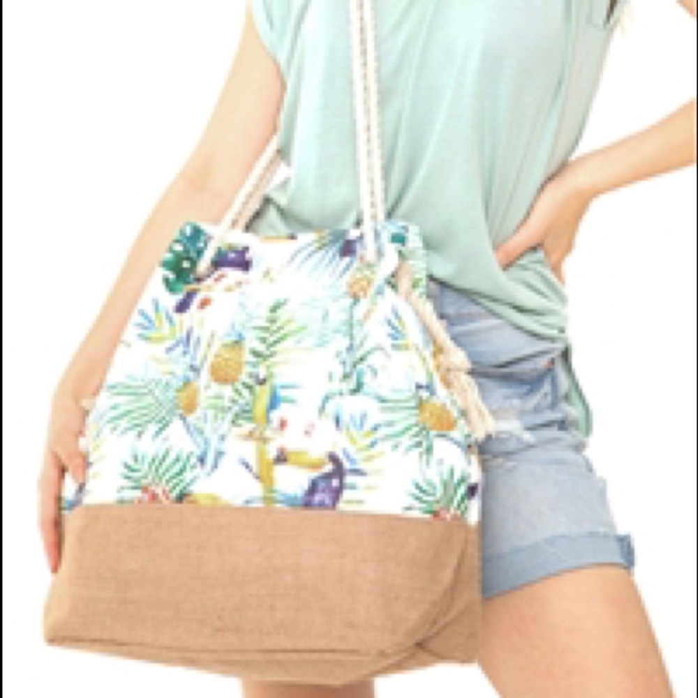 Tropical Pineapple Hibiscus Sandbag - Picture 4 of 4